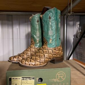 Women’s Roper Faux Exotic Cowboy Boots
